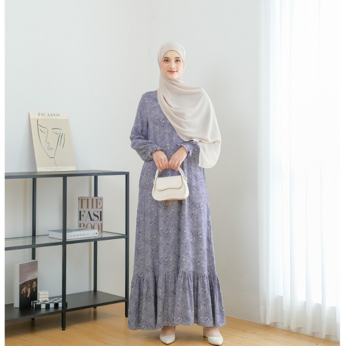 B_G / Baju Gamis Lebaran Terbaru Dress Muslim Syari Wanita Baju Gamis Abaya Acara Pesta  Pernikahan 