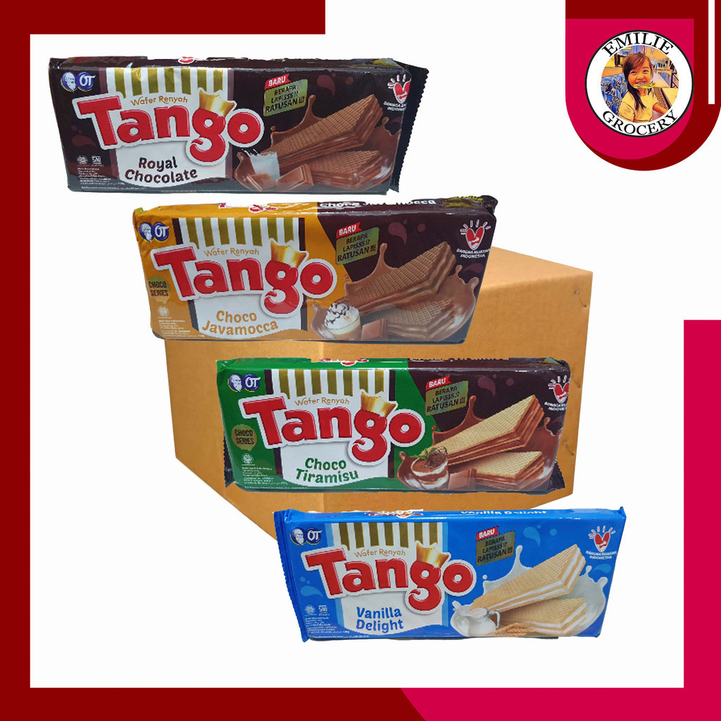 

Tango Long Wafer 110gr 110gram 110 gram Coklat Javamocca Tiramisu Vanila