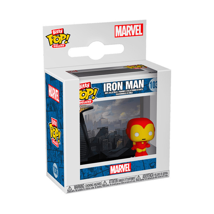 Iron Man Avenger Tower Bitty Pop Deluxe Marvel Funko Pop 1036