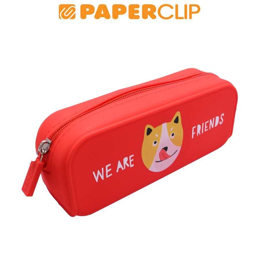 

TEMPAT PENSIL / PEN CASE KAIN LANGUO LG-10223 SILICON