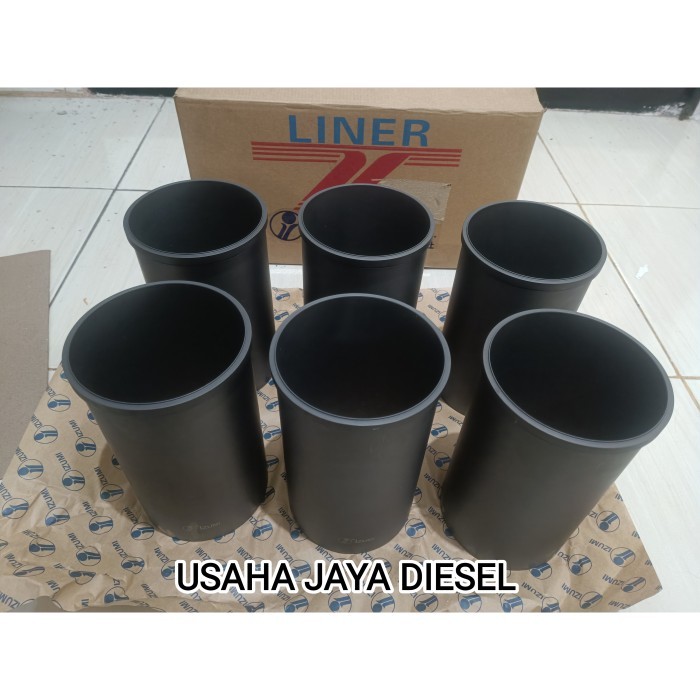 Liner Boring Furing Mitsubishi Fuso Fighter 6D16 PS190 IZUMI (6pcs) berkualitas
