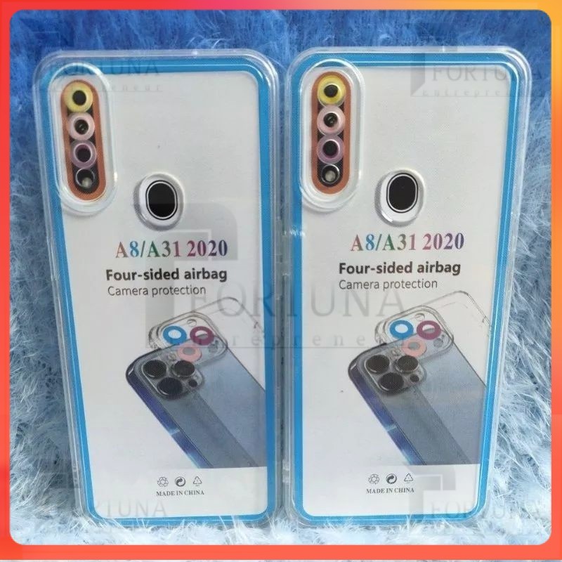 Case SOFT CASE BENING OPPO A8/A31 2020 silikon transparan original good