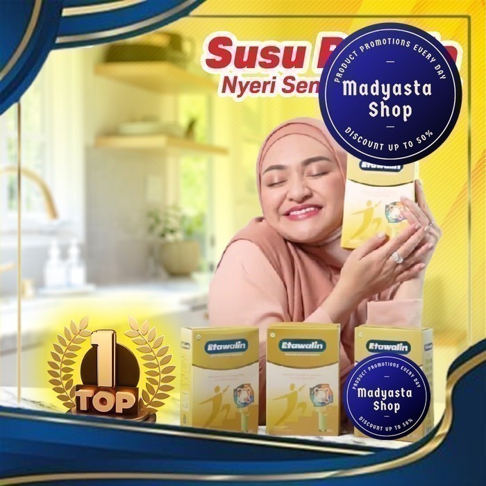 

Big Flashsale Etawalin SUSU KAMBING Obat Tulang dan Sendi Susu Ettaawwaaliin|Lin - Susu Pereda nyeri Sendi dan Tulang FREE COD