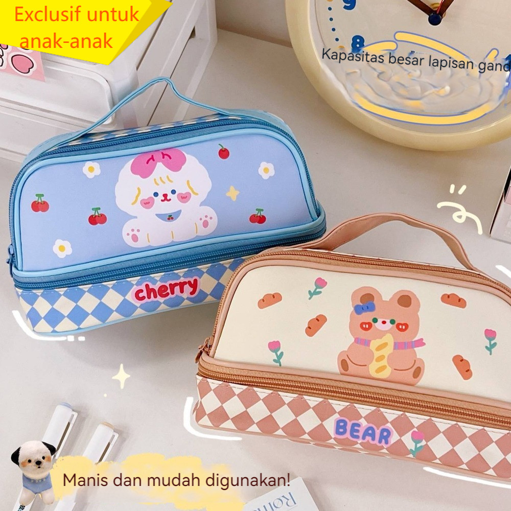 

Tas Pensil Anak Kapasitas Besar Penyelenggara Alat Tulis Tas Pensil Anak Lucu Tempat Pensil Anak Tas Kosmetik Sayang.