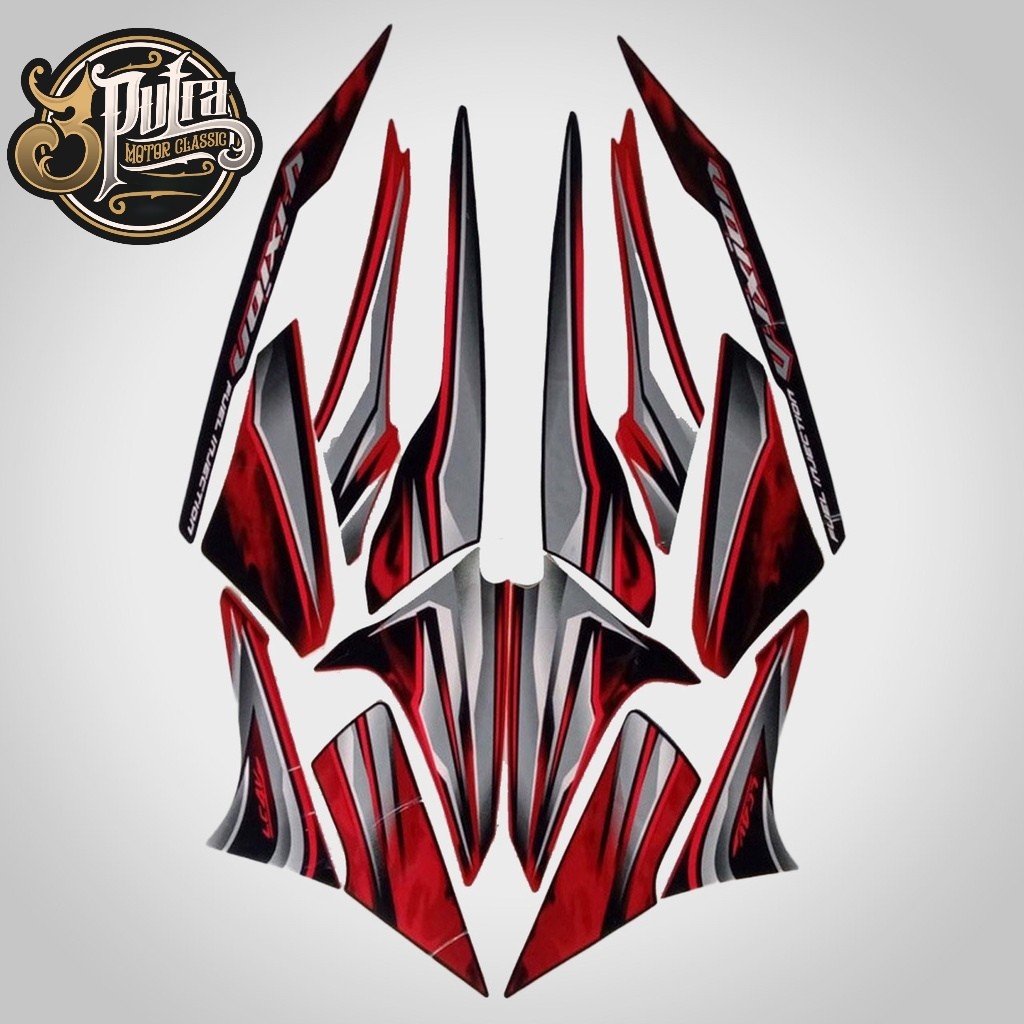 STIKER STRIPING LIS YAMAHA VIXION OLD 2012 STIKER LIS BODI YAMAHA VIXION OLD 2012 TERMURAH