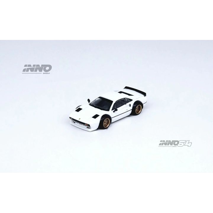 INNO64 LBWK 308 GTB WHITE INNO 64 DIECAST