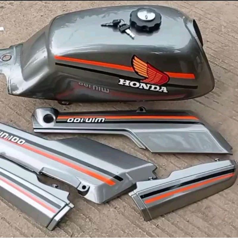 COVER TANGKI HONDA WIN 100 FULLSET TANGKI WIN 100 SET BODY WIN 100 FULLSET