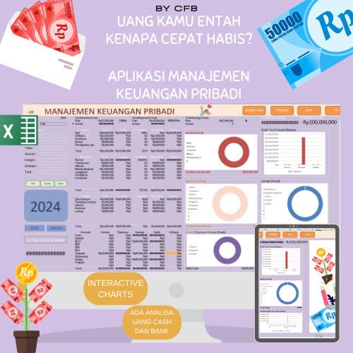 Aplikasi Kelola Uang Pribadi I BudgetingI Catatan Uang Pribadi I Laporan Keuangan Pribadi