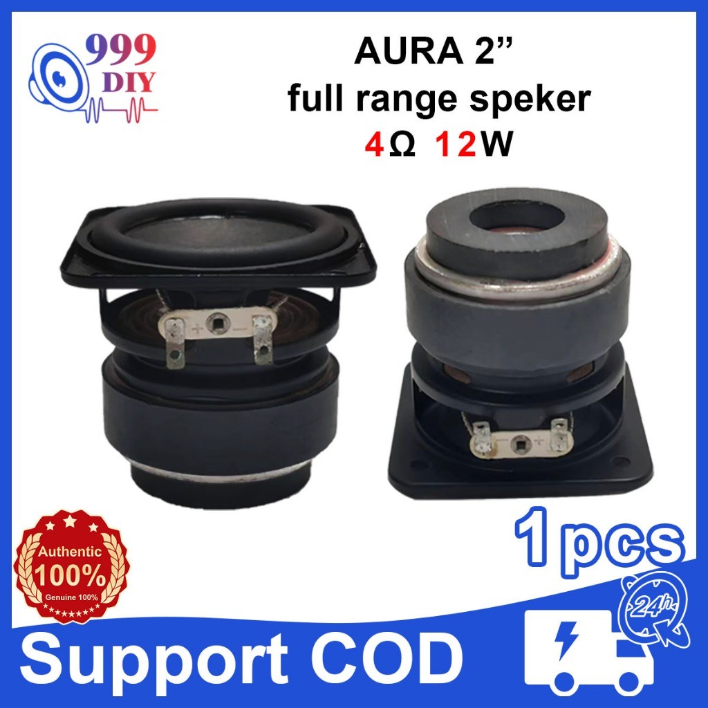 999DIY AURA 2 inch 4ohm 12w speaker 2 inch full range car audio Full range speakers