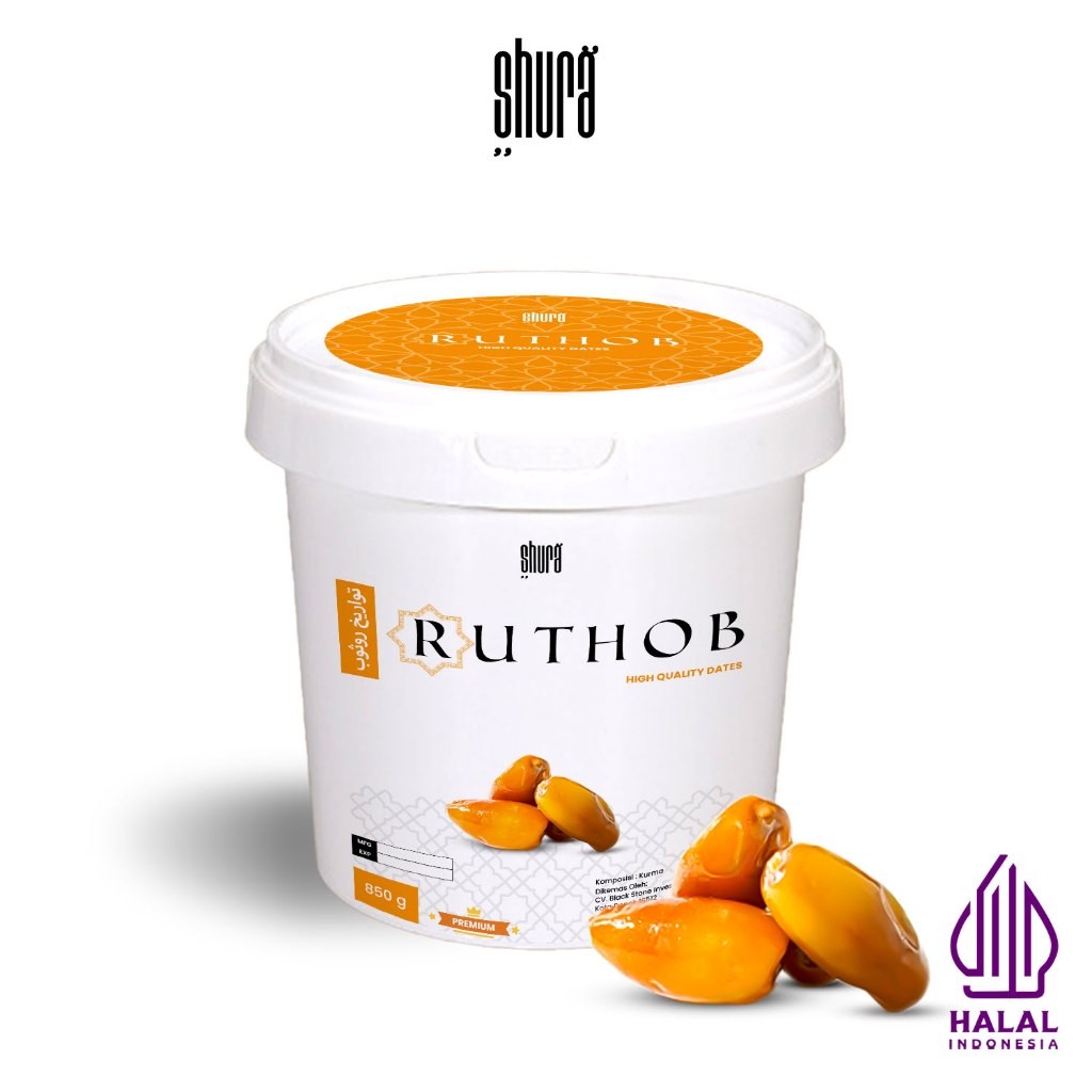 

Shura Kurma Ruthob 850gr ember