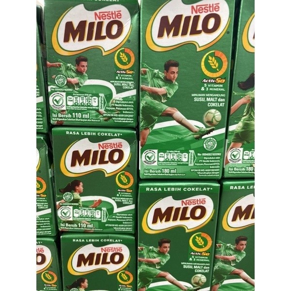 

Milo Activ Go UHT rasa malt cokelat