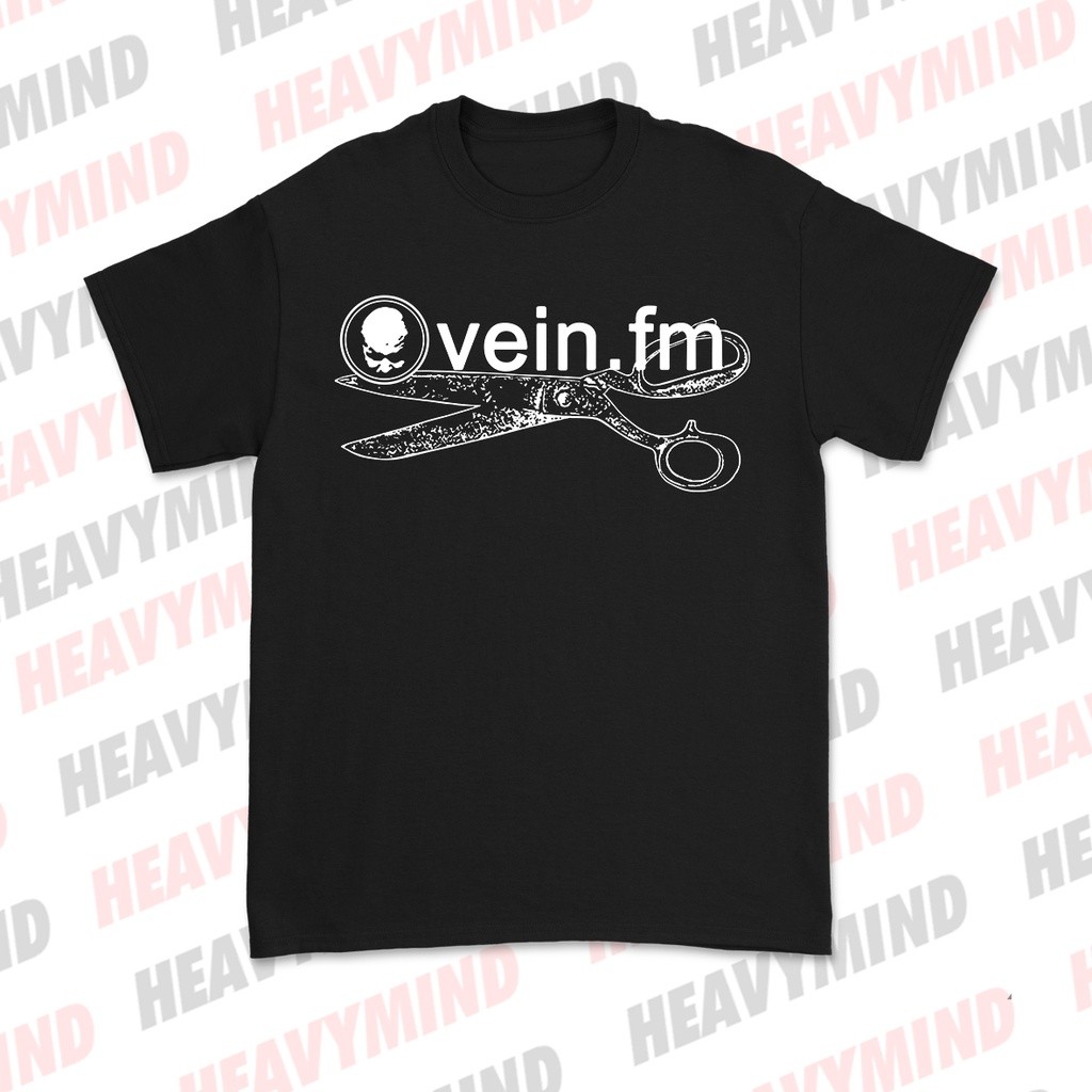 Kaos Band Vein FM Scissors Free Sticker