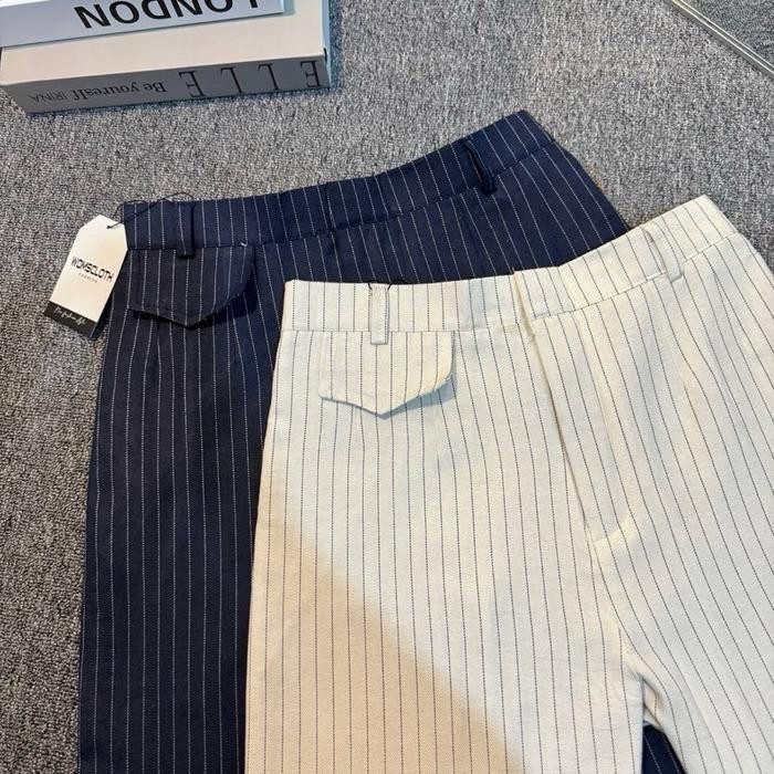 MUMPUNG PROMO[Buy 1 get 1] Womscloth  X Rachun.belanjamurah - Oro Pants Stripe - COMBO PAKET HEMAT /