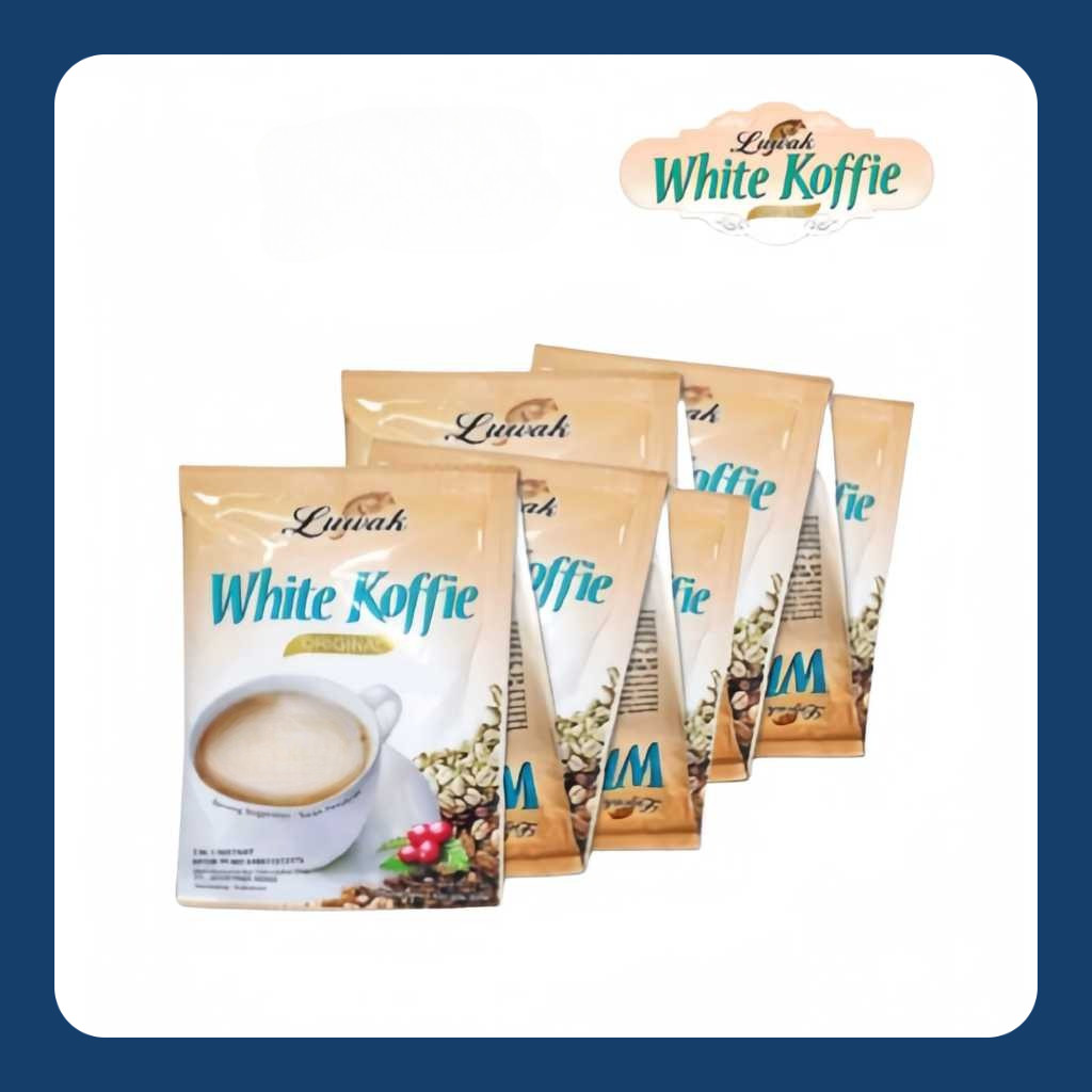 

Kopi Luwak white Coffe original 20g RENCENG ( ISI 10)