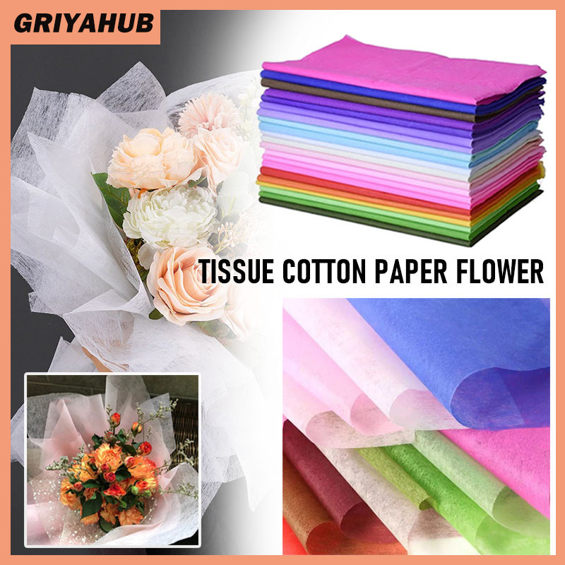 

Flower Wrapping Tisu Non Woven 29PCS/ Kertas Tisu Buket Bunga/Kertas Pembungkus Bunga