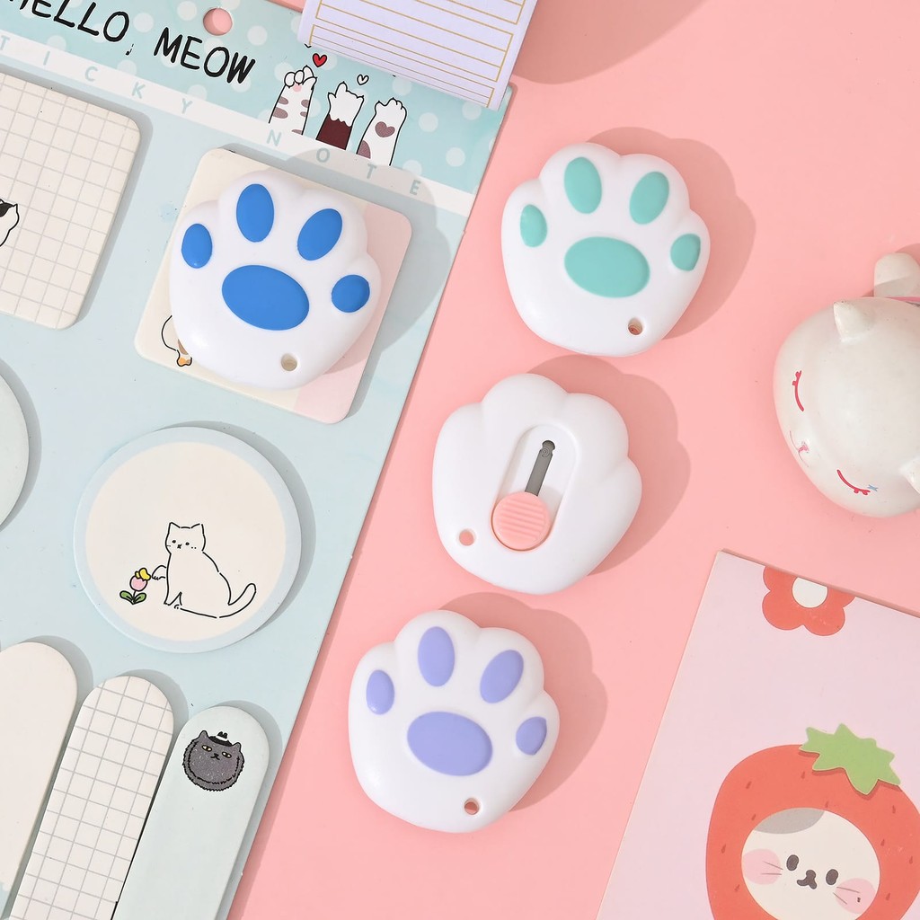 

[PaperNPlay] Cutter Mini Portable Bentuk Oval Mini Cutter Travel Kit Pemotong Kertas Paper Cutter Lucu Karakter Sanrio