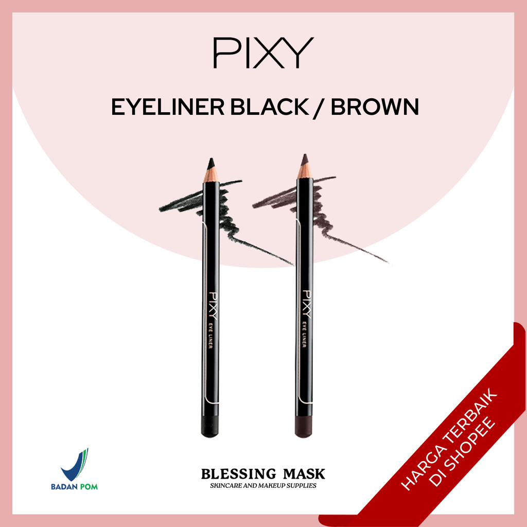 PIXY Eyeliner Pencil Black / Brown |  Eyeliner pencil