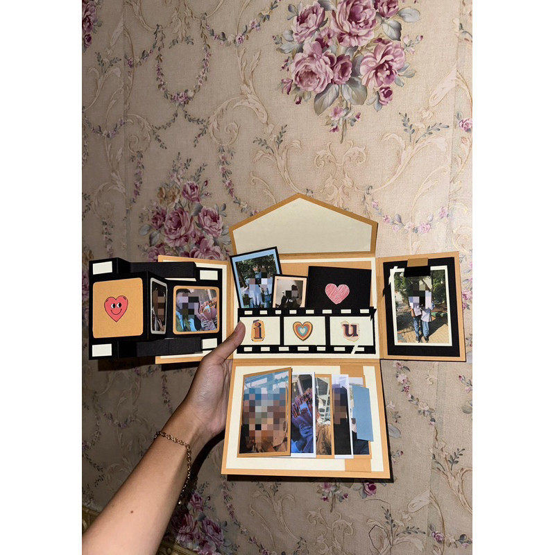 

Scrapbook Custom Aesthetic 10 Foto + Surat Pre-Order