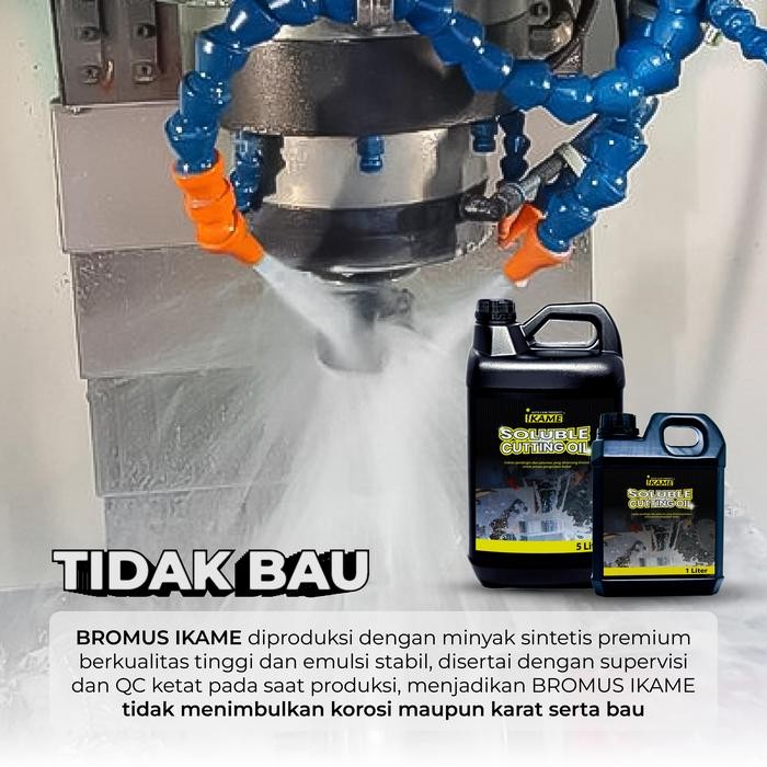 

Bromus / Solube cutting oil 5L merk IKAME ORIGINAL 100%/ cutting fluid / bromus cutting oil - 5L Sale