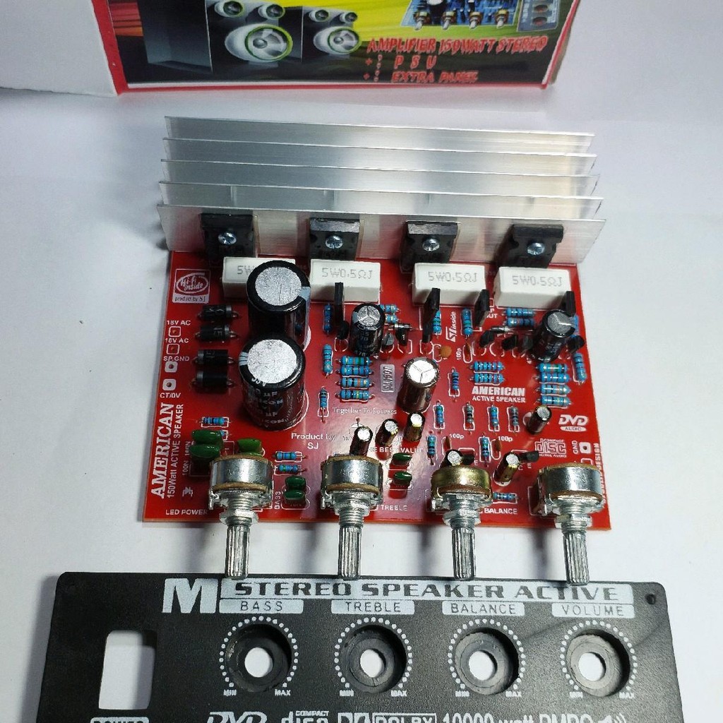 POWER AMPLIFIER 150WATT STEREO