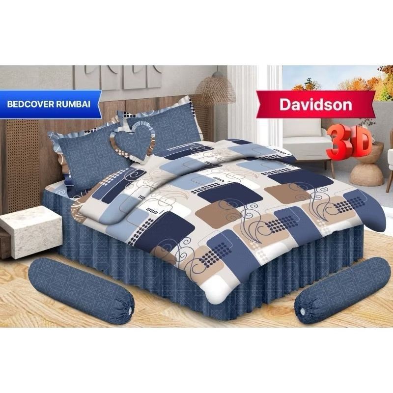 RC Bedcover Bonita Luxury Set Rumbai Size 180x200cm