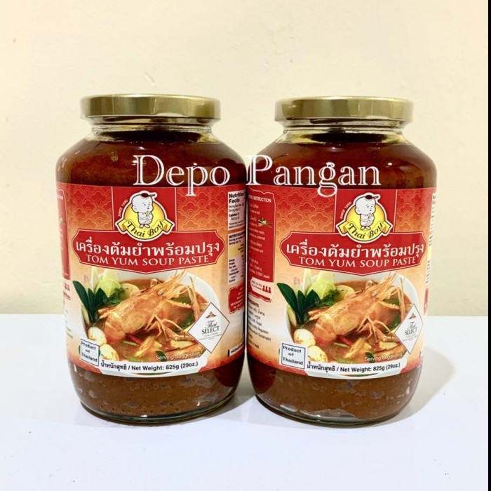 

THAI BOY TOM YUM SOUP PASTE 825 GR / BUMBU TOM YAM BEST SELLER