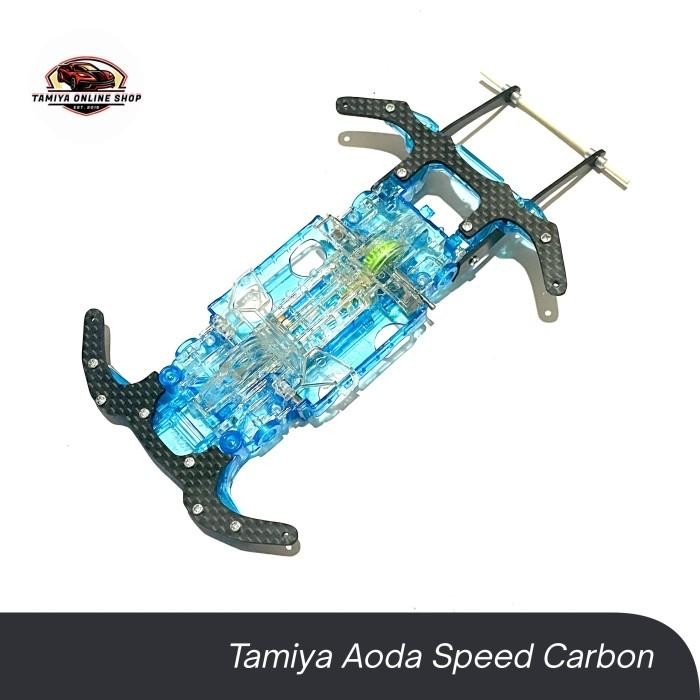 Tamiya Aoda Speed Chassis Carbon Speed Aoda Chassis Aoda Kosongan ORIGINAL