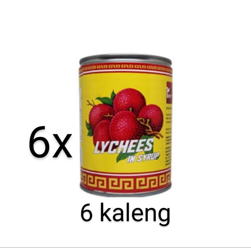 

leci kaleng 6 pcs 567 gram