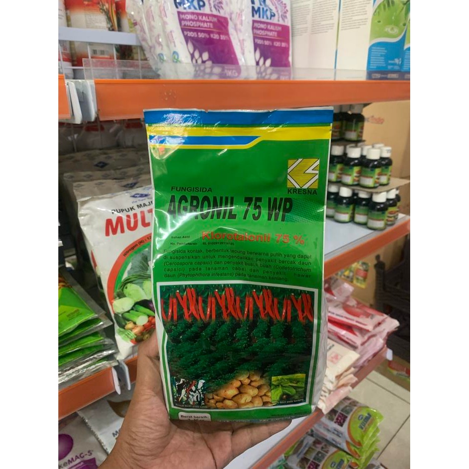 Agronil 75 wp Fungisida klorotalonil 1 kg