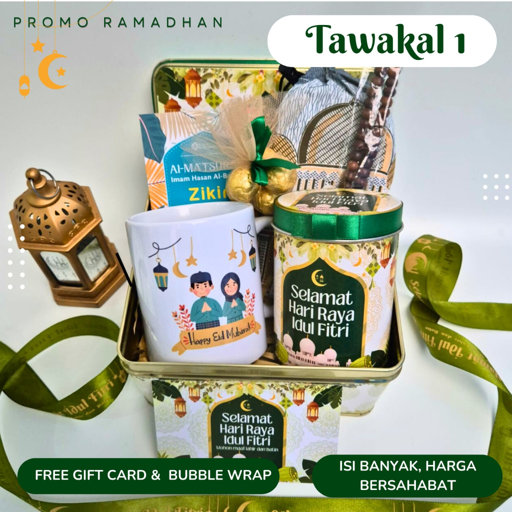 

Hampers Lebaran 2025 Premium Kado Parcel Idul Fitri Parcel Kue Kering Ramadan Kareem Tawakal Hapunni