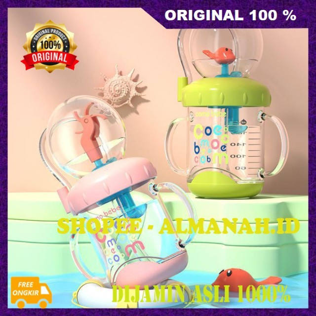 [BISA COD] Botol Minum Anak Air Mancur Botol Minum Lumba-lumba Air Mancur Botol Minum Anak Lucu ASLI