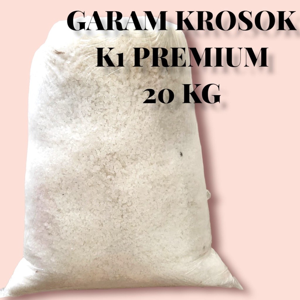 

20 KG garam krosok madura kualitas premium/ garam ikan / garam industri / GARAM NON YODIUM