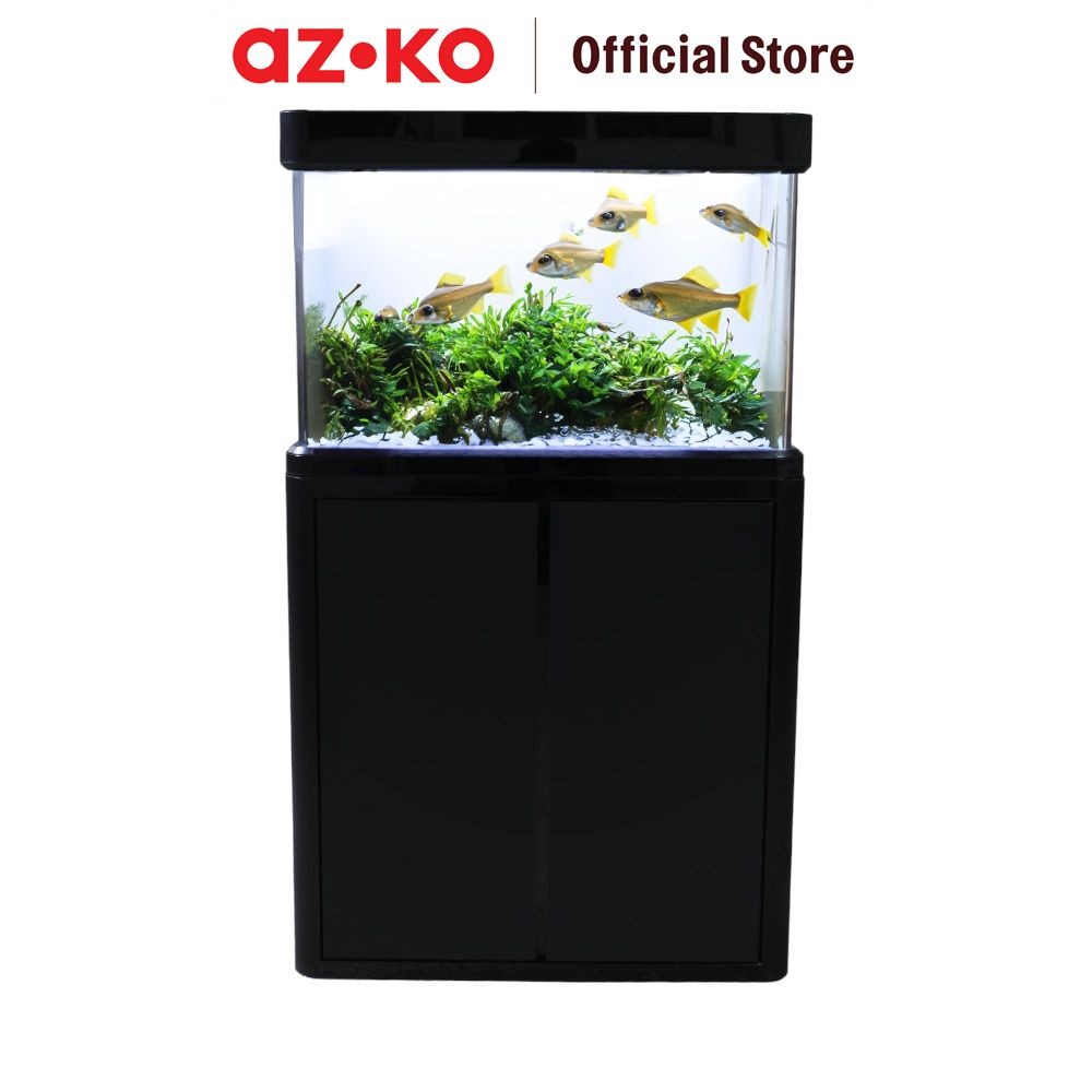 AZKO Boyu 280 Ltr Set Aquarium & Kabinet Eaf-1000 - Hitam