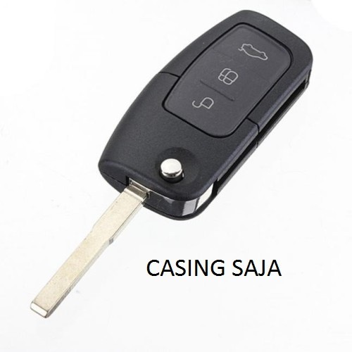 KUNCI REMOTE LIPAT FORD FOCUS - FIESTA - ECOSPORT - CASING STD by Blezzystore