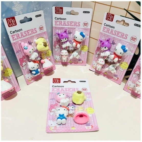 

(Kakabicam) DIY Penghapus Sanrio Characters