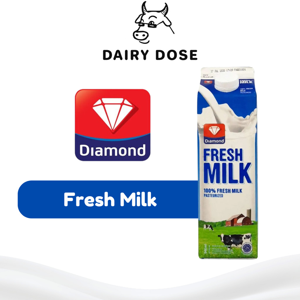 

Diamond Fresh Milk Susu Segar - 1L