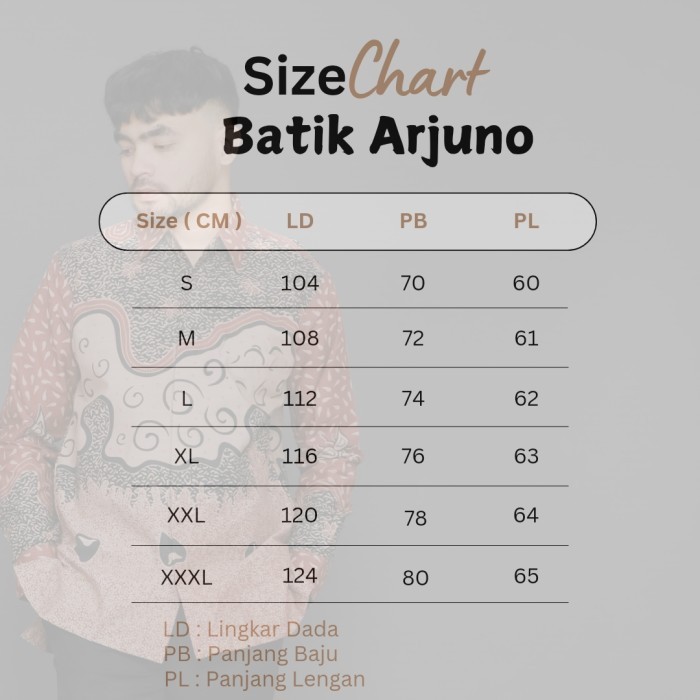 ✨NEW✨ -kemeja baju batik pria lapis furing lengan panjang kawung biru wardah - kawung Wardah, S- 1.2