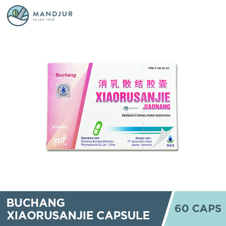 Buchang Xiaoru Sanjie Capsule - Untuk kanker payudara dan mastoplasia
