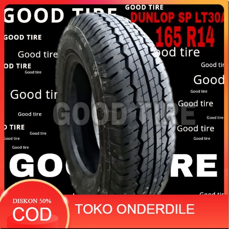 DUNLOP SP LT30A 165-80-14 R14 COPOTAN SEKEN SECOND BEKAS BAN MOBIL EVALIA