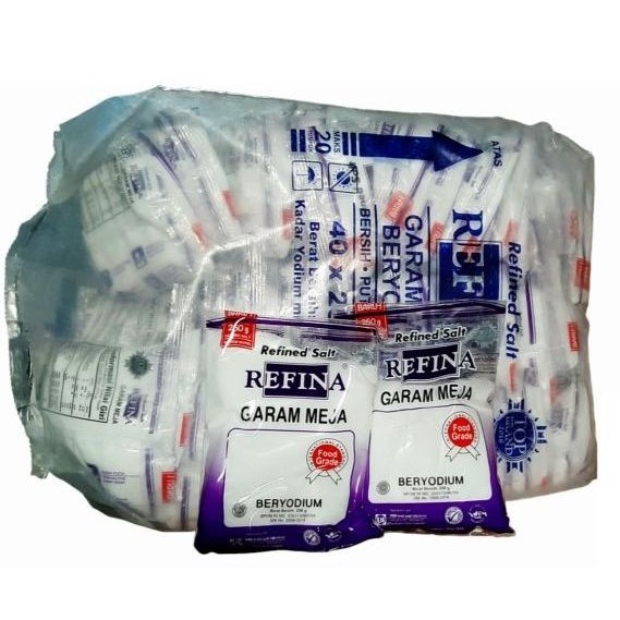 

Garam Refina 500gr 1bal isi 20 pack