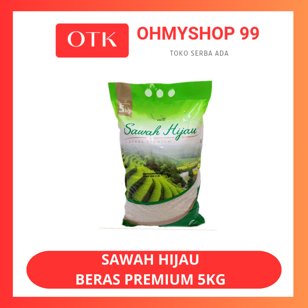 

Beras Wilmar Sawah Hijau Beras Premium 5kg