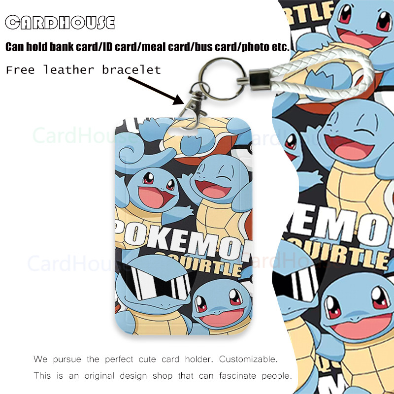 

( CardHouse ) ID CARD HOLDER Kartun Squirtle LT113 Tempat Photocard Photo Card tupai Kartun Aesthetic