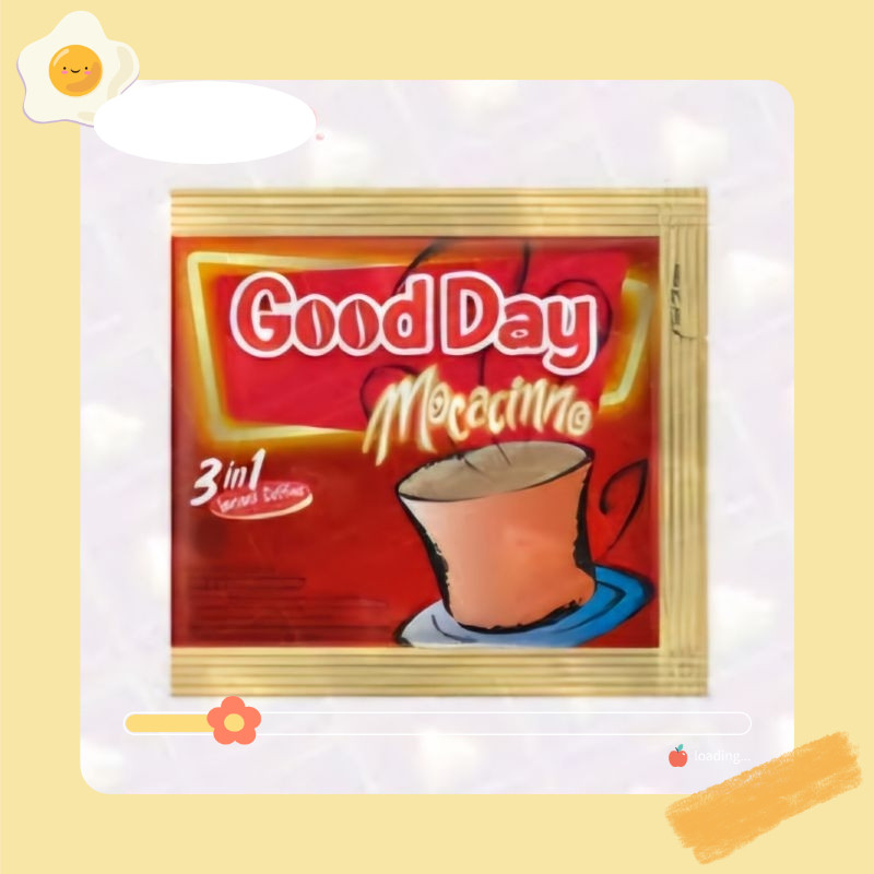 

Good day mocacino 20gr - 1 renceng isi 10 sachet