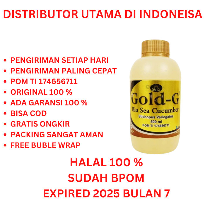 

Termurah Jelly Jely Jeli Gamat Gold G 500 ml 500ml asli original