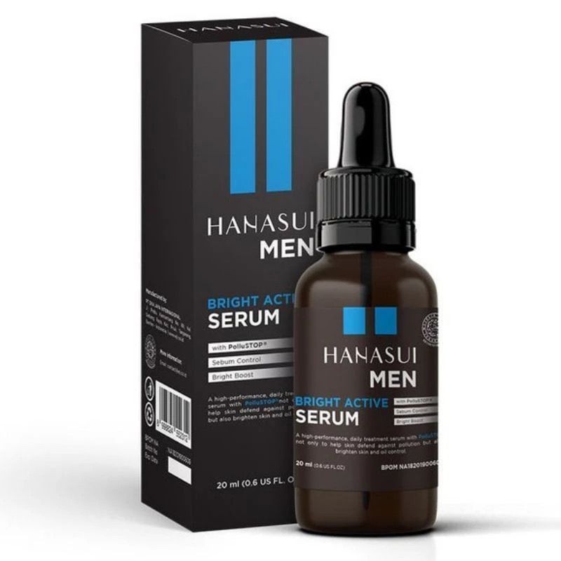 HANASUI MEN BRIGHT ACTIVE SERUM /SERUM HANASUI MEN BPOM