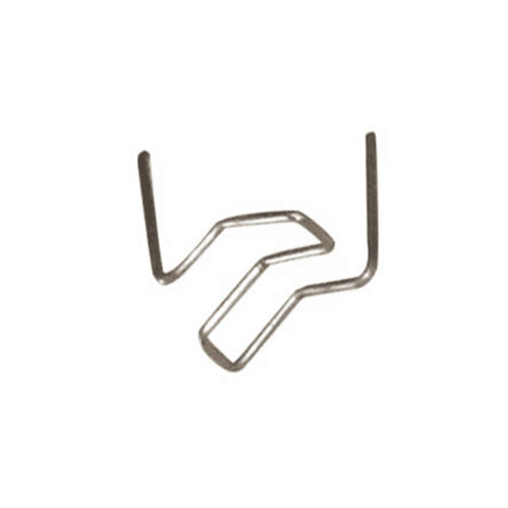 

100Pcs 0.6/0.8mm S Wave Staples For Car Bumper Bodywork Plastic Stapler Repair Kit Pre-cut Wave Staples Soldering Tools Silver