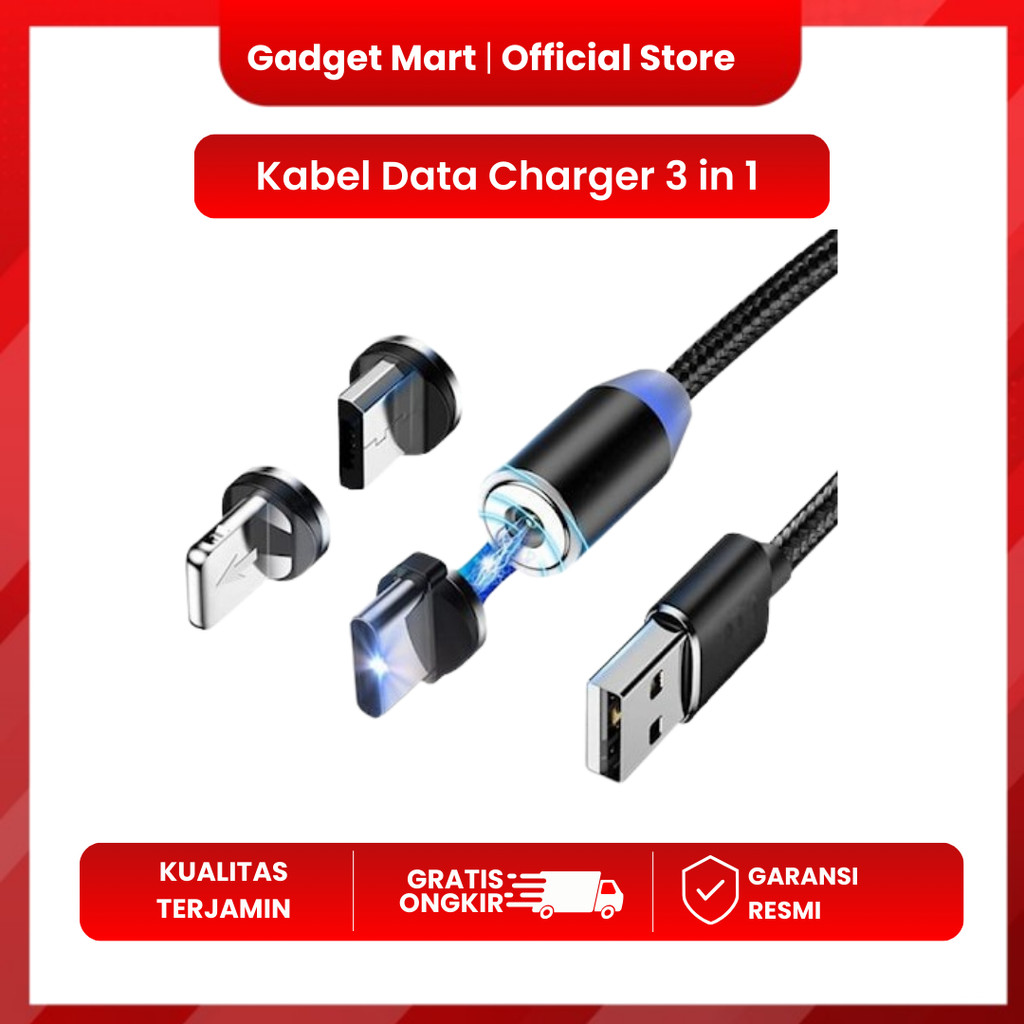 Kabel Data Charger 3 in 1