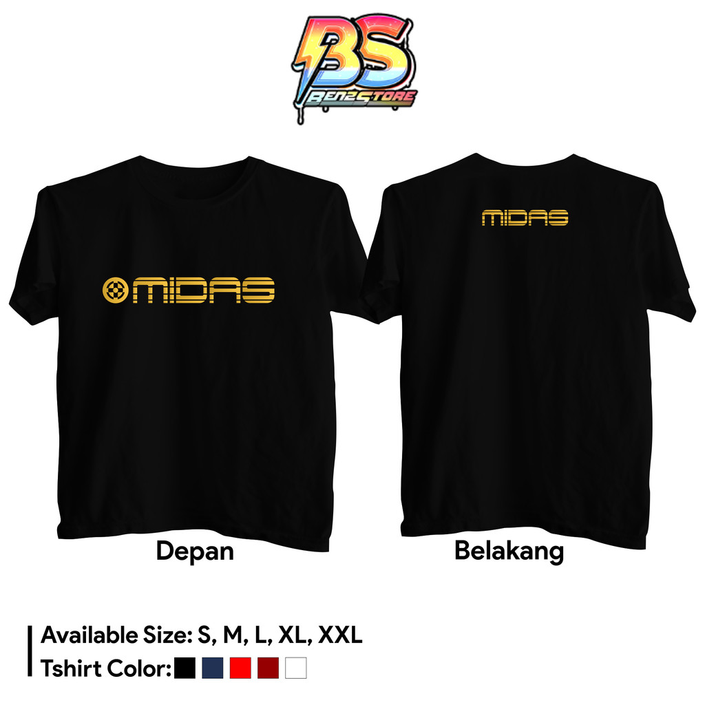 Kaos Midas Profesional Audio Mixer Baju Operator Sound System