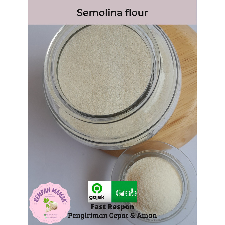 

[0k_market1] Semolina Flour / Tepung Semolina 1kg