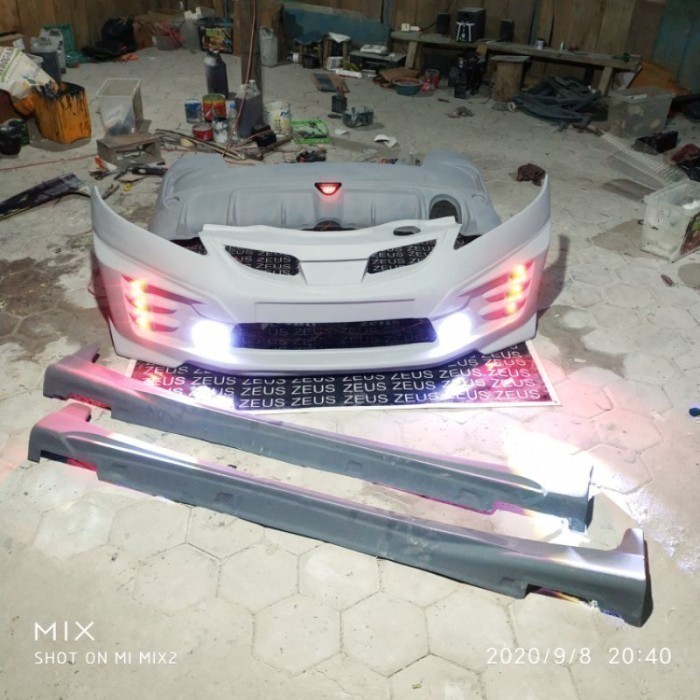 BODYKIT JAZZ gd3  BODYKIT JAZZ 2003-2008 Adaptasi MUGEN RS+ Aksesoris BODY KIT JAZZ  Tanpa Aksesoris